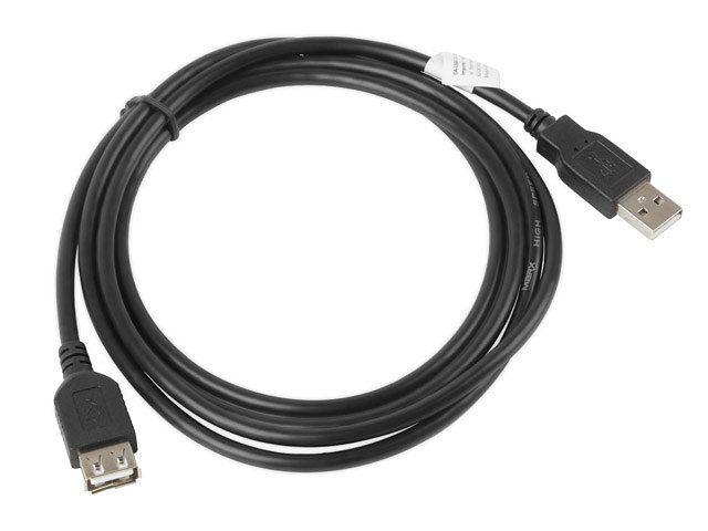 Cabo de Extensão USB LANBERG CA-USBE-10CC-0018-BK (1,8 m - Preto)