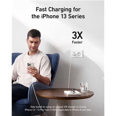 Carregador USB-C ANKER 511 Charger (Nano Pro) (USB-C - Telemóvel, tablet - Branco), miniatura 2