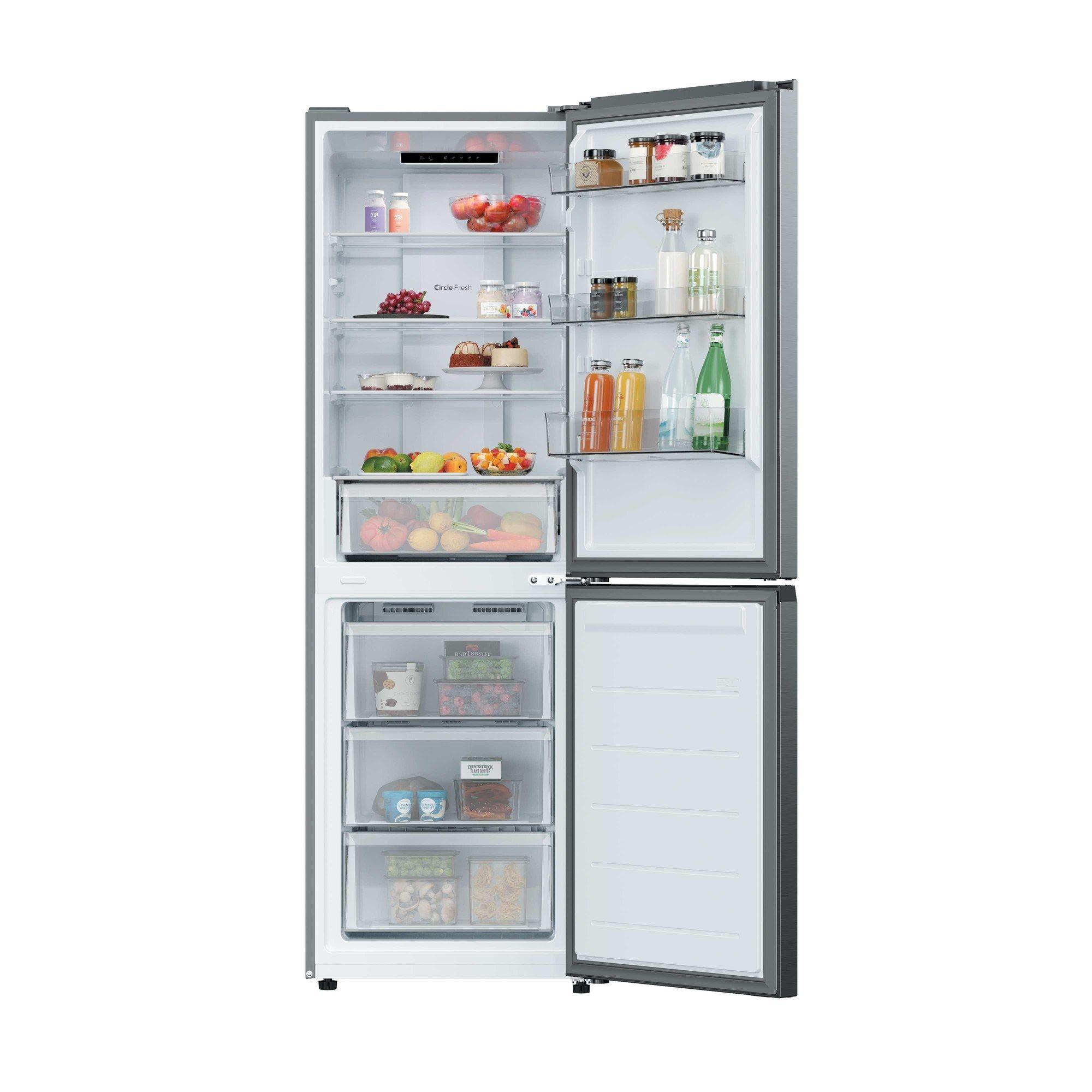 Frigorífico Combinado Independente HOOVER HONCQ2T6S18CX (315 L - 185x59,5x59,9 cm - 185 cm - Inox) — miniatura 2