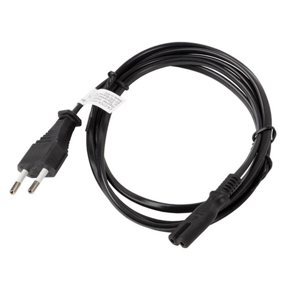 Cabo de Alimentação LANBERG CA-C7CA-10CC-0030-BK (3 m - CEE 7/16 - Acoplador C7 - Preto)