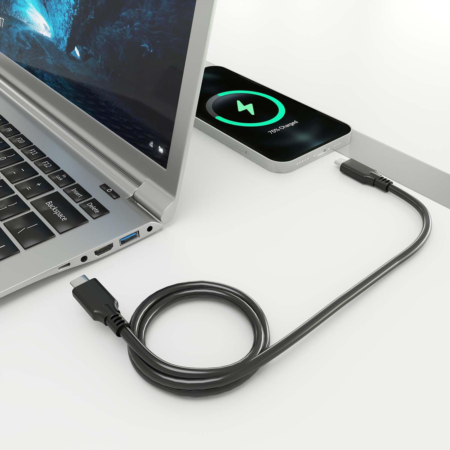 Cabo USB-C AISENS A107-0874 (3 m - USB C - Preto) — miniatura 5