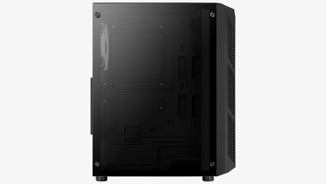 Caixa PC AEROCOOL Prime V2 ACCM-PV29113.11 (ATX, Micro ATX, Mini-ITX - Midi Tower - RGB - Preto) — miniatura 4