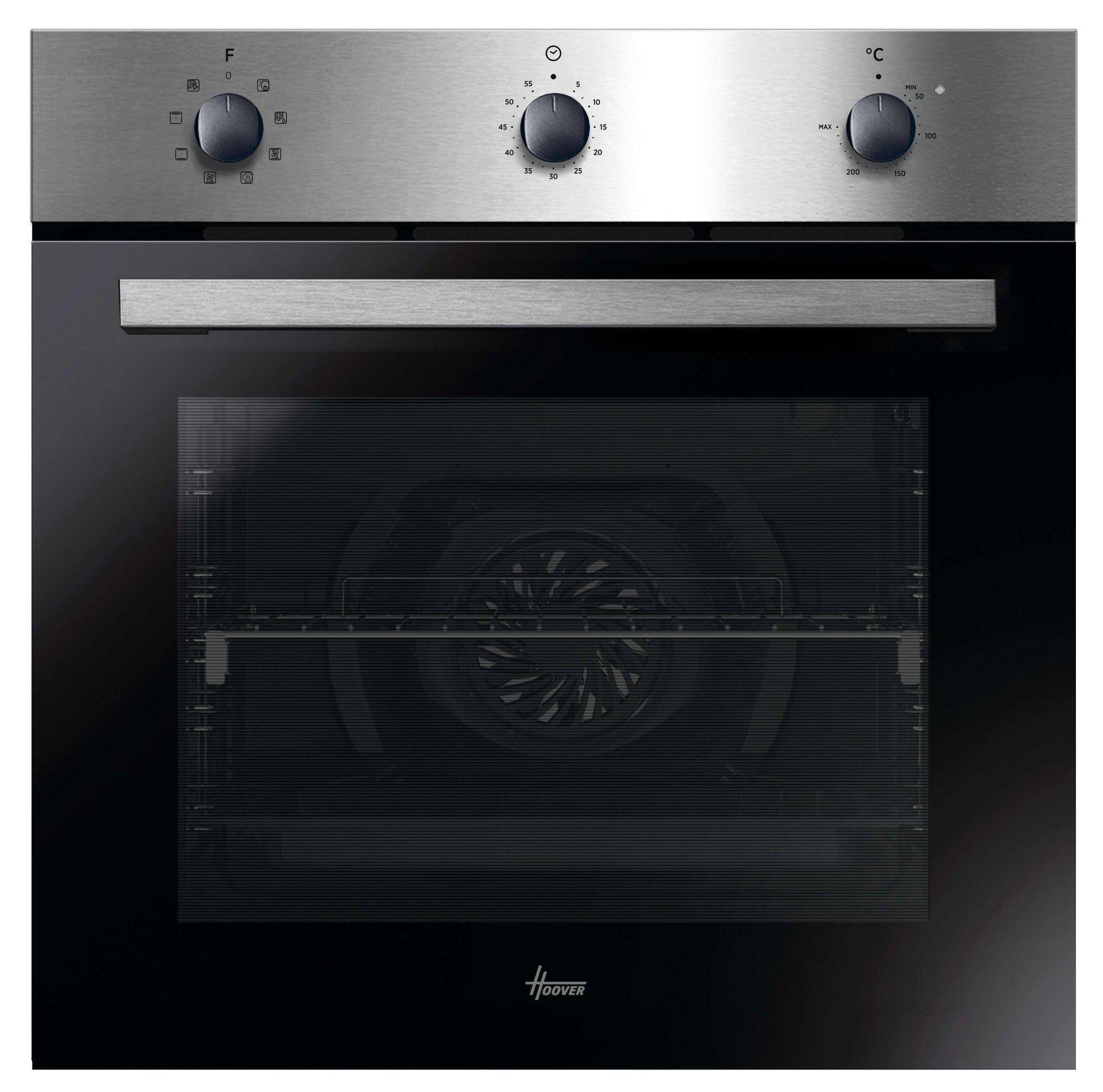 Forno de Encastre HOOVER HOC3B1158BI (70 L - 60 cm - 57 cm - Inox)