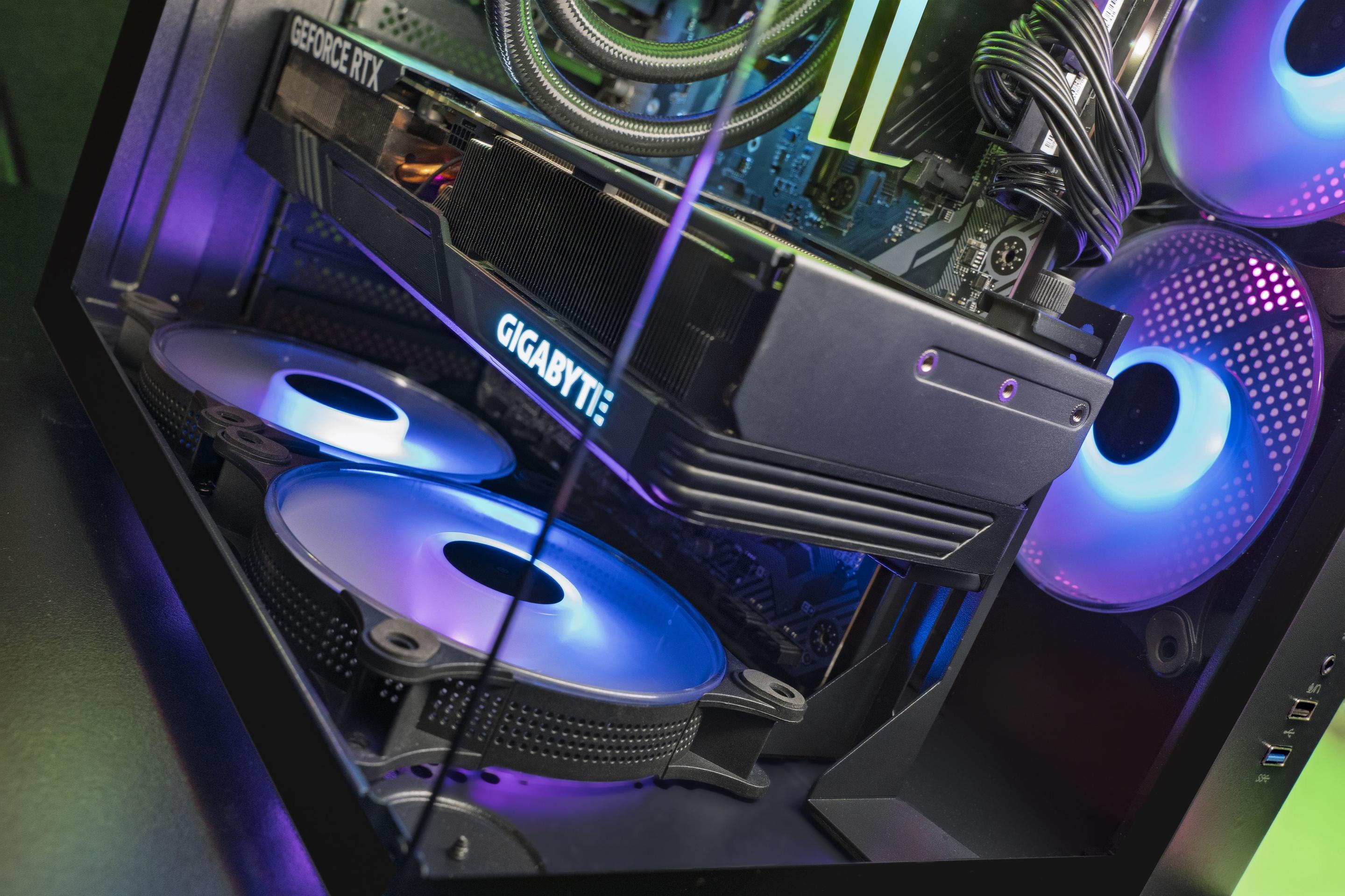Suporte para Placa Gráfica MARS GAMING MCA-GCBPRO (Preto) — miniatura 6
