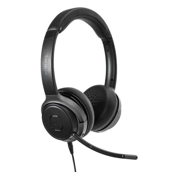 Headset TARGUS AEH104GL (Binaural - Com fios e sem fios - Supra-aural - Preto) — miniatura 4