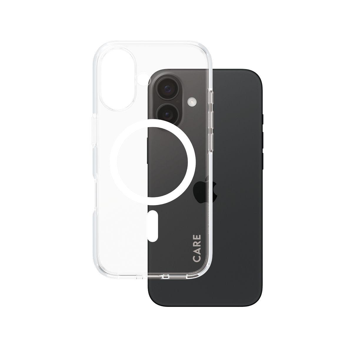 Capa PANZERGLASS CARE Case Flagship iPhone 16 (Apple - Transparente)