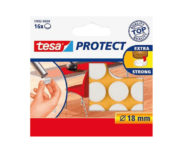 Protetores de Feltro TESA Protect (Feltro - 18 mm - Branco)