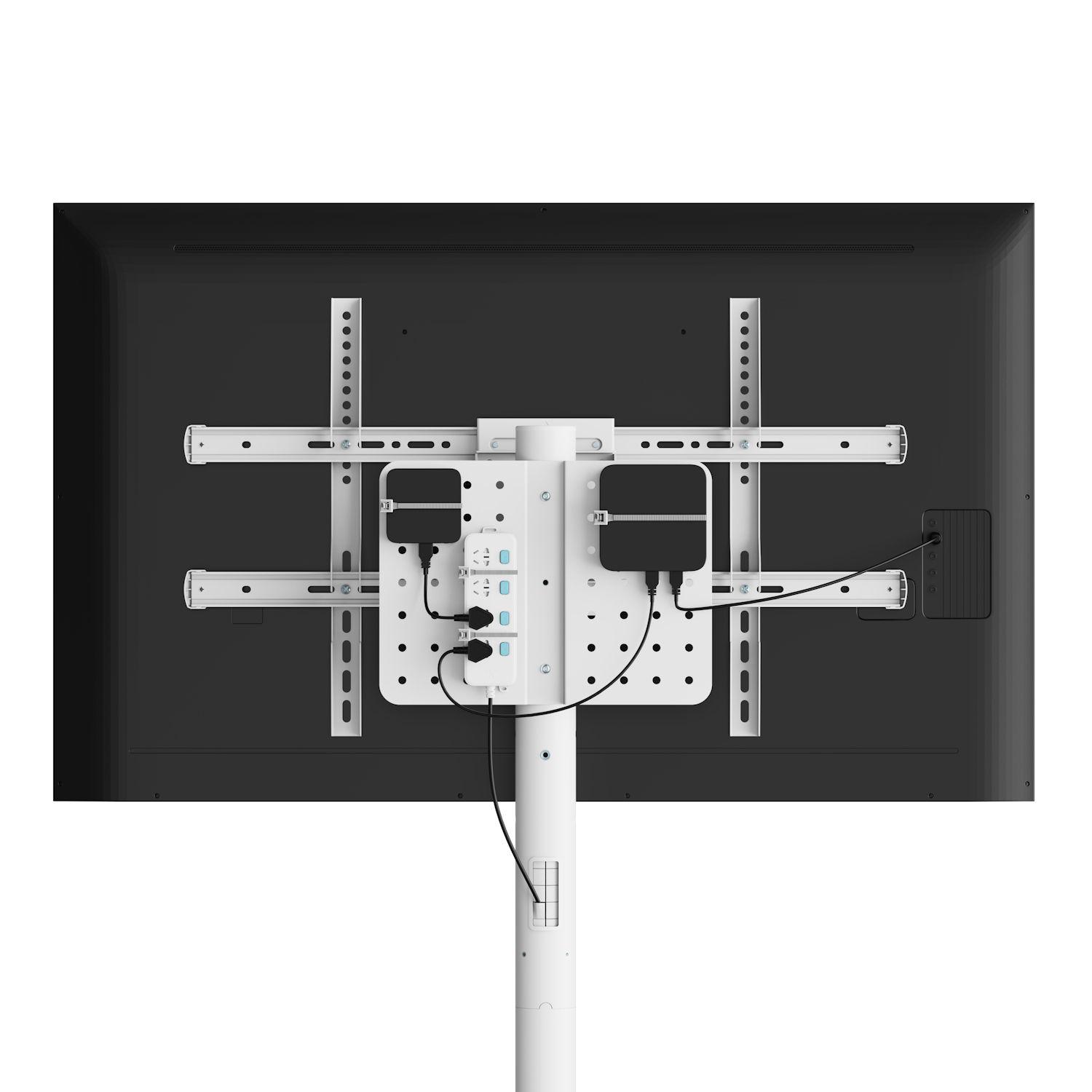 Suporte de Chão Móvel para TV EWENT EW1550 (37–86" - 50 kg - Branco), miniatura 8