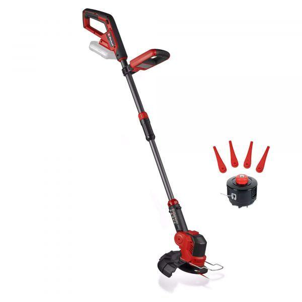 Aparador de Relva a Bateria EINHELL GE-CT 18/25-1 Li-Solo (18 V - Sem Bateria e Carregador - Vermelho e Preto)