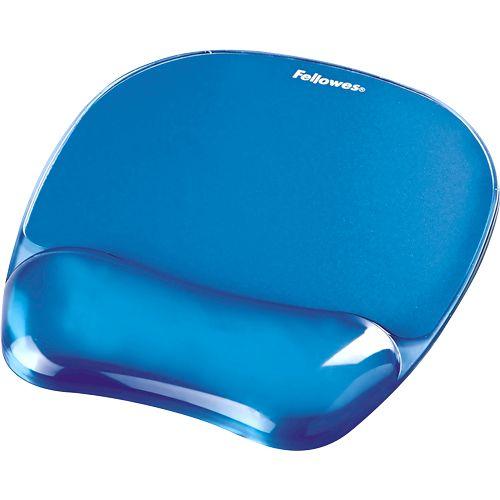 Tapete de Rato FELLOWES 9114120 (Gel, Plástico - 1,5 cm - Todos os ratos - Azul)
