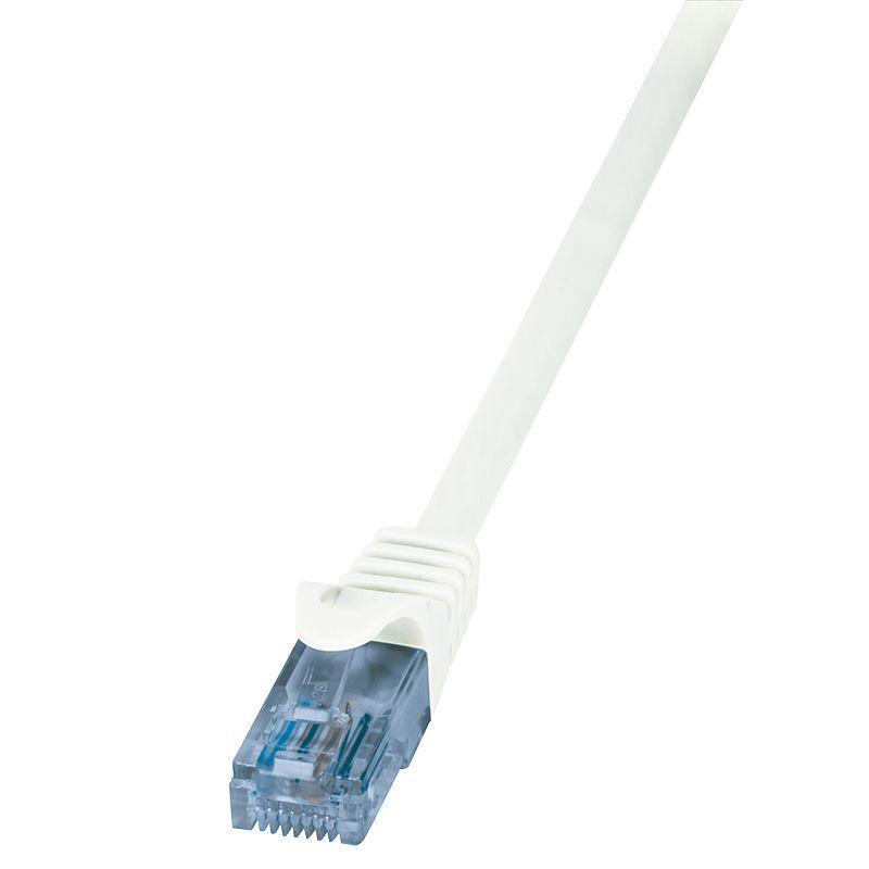 Cabo de Rede LOGILINK CP3091U (10 m - Cat6A - RJ-45 - Branco)