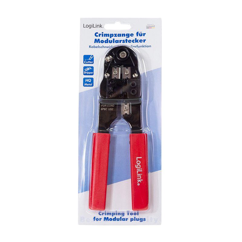 Alicate de Cravar LOGILINK WZ0004 (Preto e Vermelho), miniatura 6