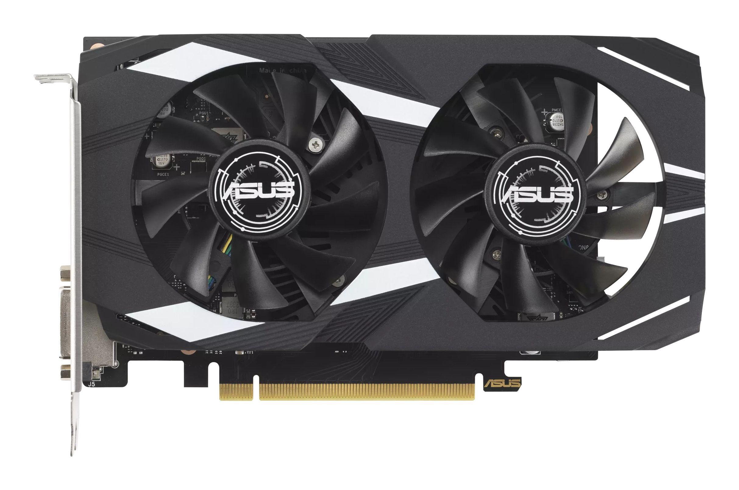 Placa Gráfica ASUS Dual GeForce RTX 3050 OC (GeForce RTX 3050 - 14 Gbit/s - 6 GB - Preto)