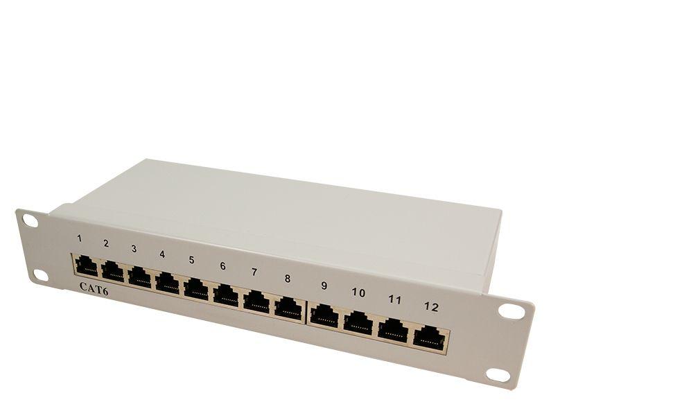 Painel de Patch LOGILINK NP0041 (RJ-45 - Cat6 - Cinzento), miniatura 2