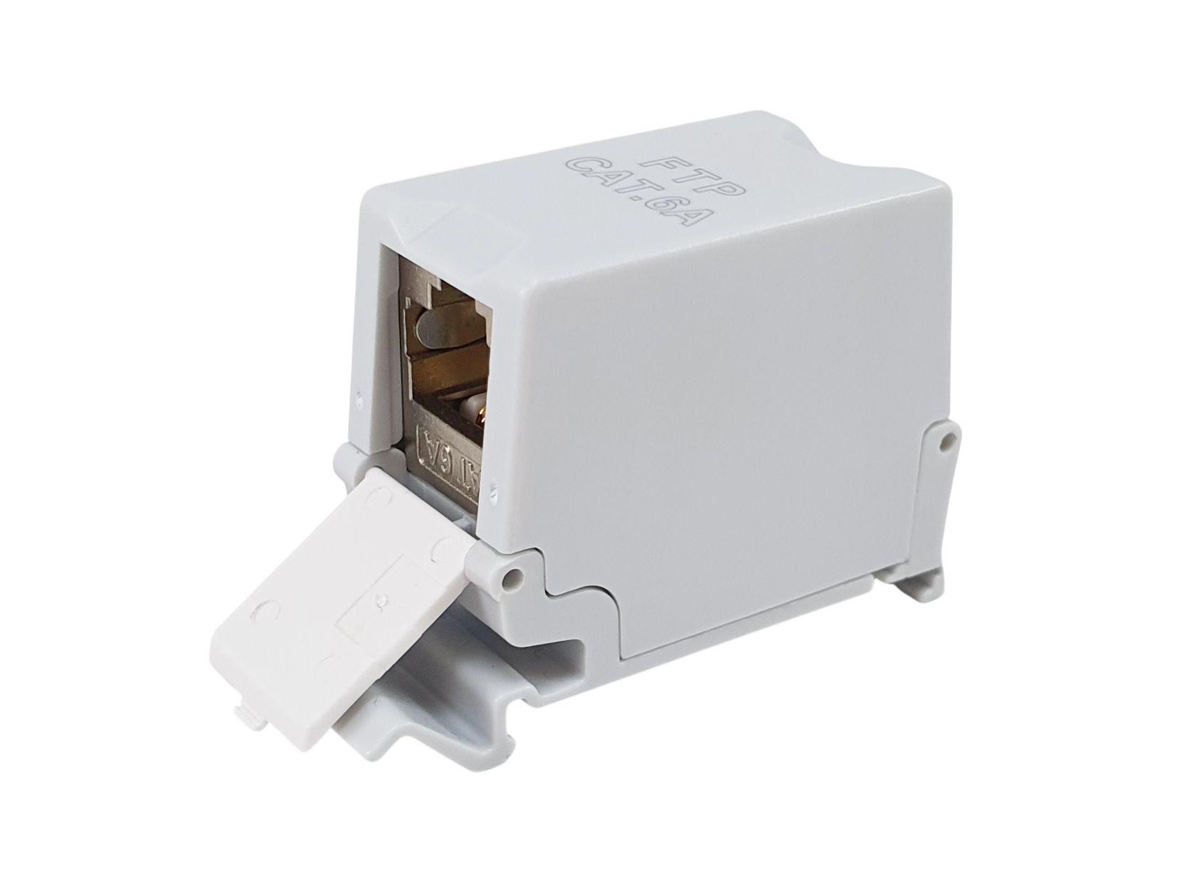 Módulo Keystone Blindado EQUIP 125581 (RJ-45 fêmea - Cat6A, Cat5e, Cat6 - Cinzento) — miniatura 7