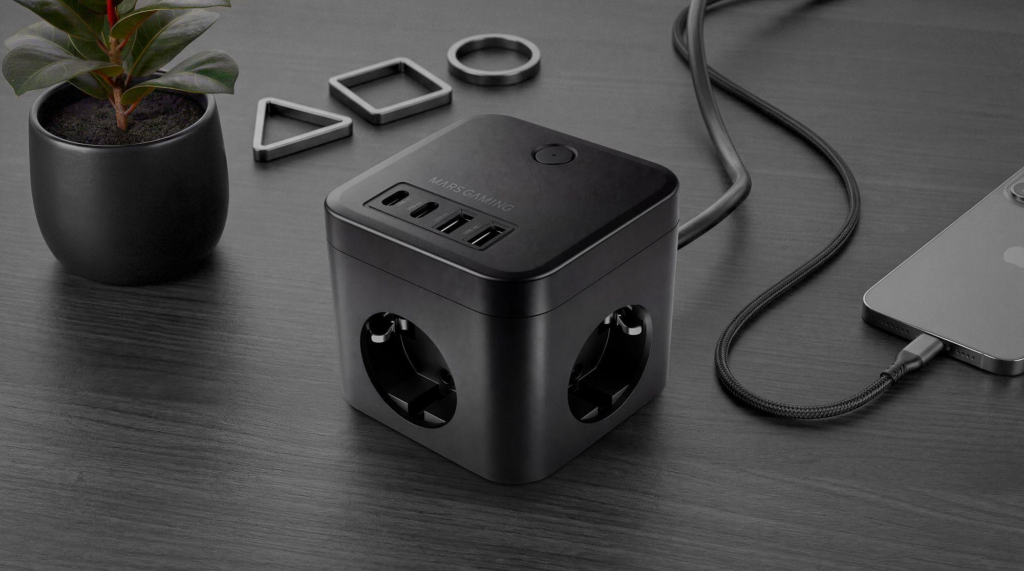 Carregador de Parede MARS GAMING MDCUBE35 (Preto), miniatura 4