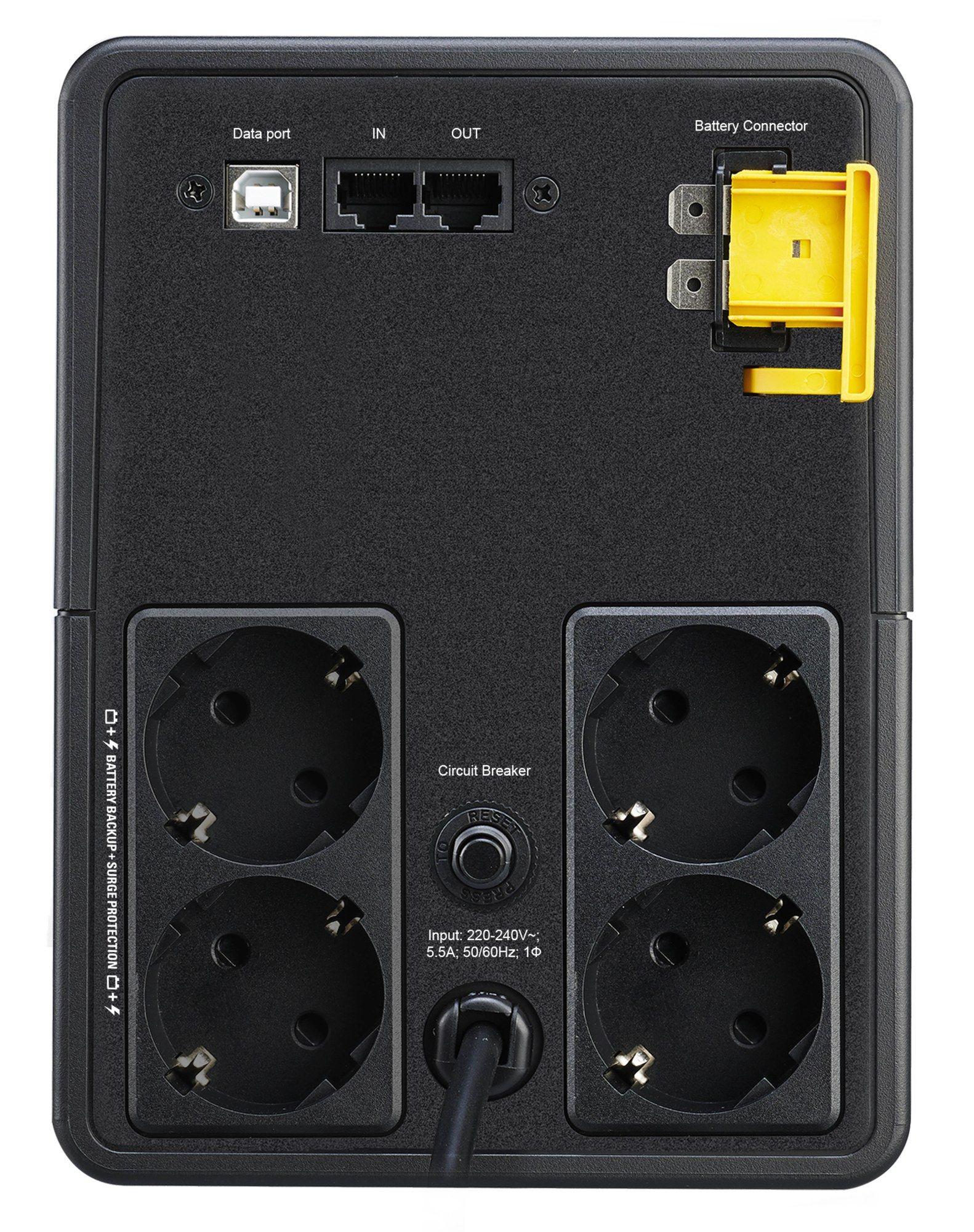UPS APC BX1200MI-GR (Cabo de alimentação de entrada - Preto), miniatura 2