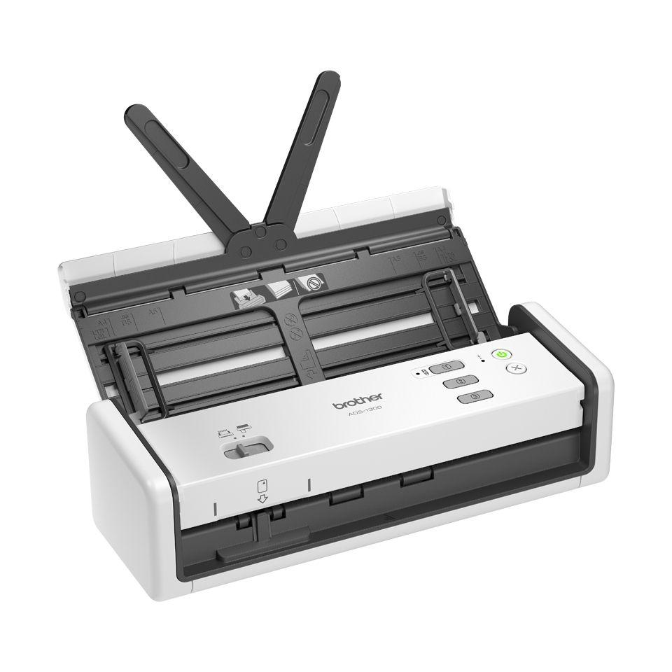 Scanner de Documentos BROTHER ADS-1300 (USB Tipo-C - Branco) — miniatura 2