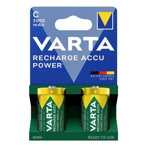 Pilhas Recarregáveis VARTA Recharge Accu Power C Baby HR14 (Verde/Amarelo), miniatura 2