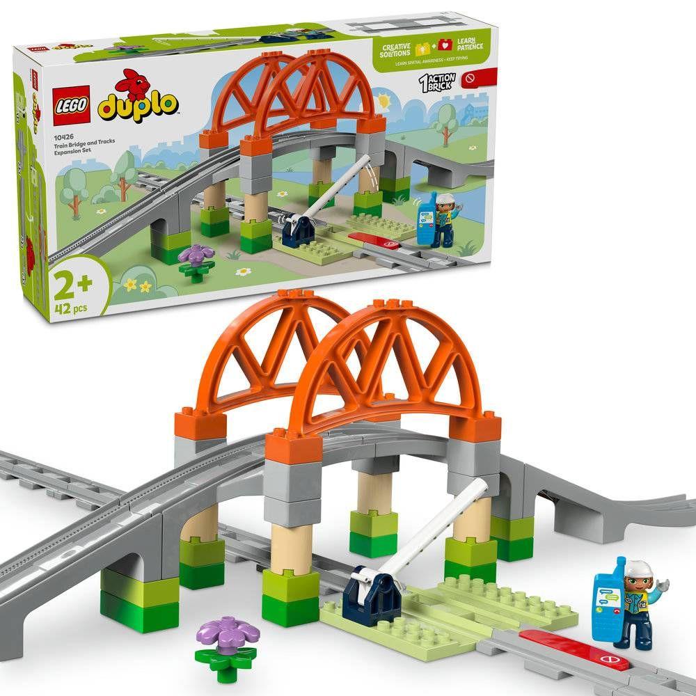 LEGO 10426 Duplo Set de Expansão de Ponte e Carris para Comboio (2+ anos - 42 peças), miniatura 3