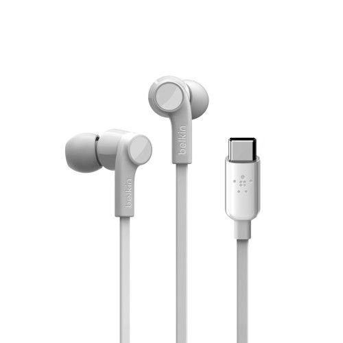 Auscultadores BELKIN ROCKSTAR (Binaural - Com fios - Intra-aural - Branco)