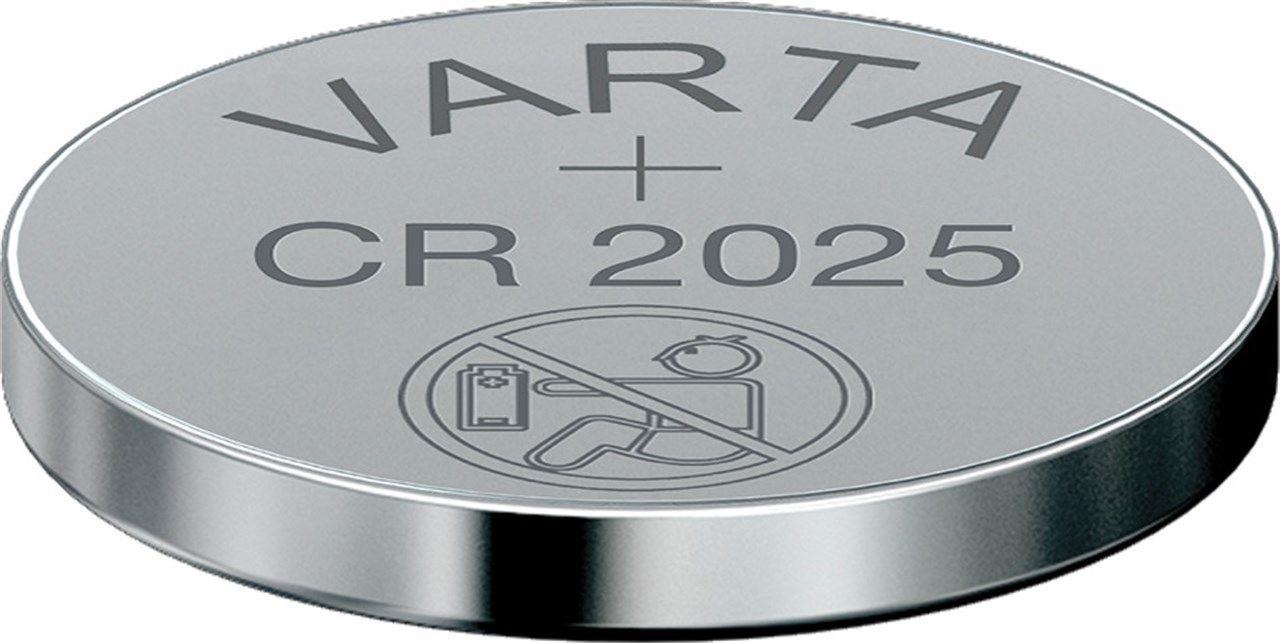 Pilha de Lítio Botão VARTA CR2025 (3V - 170mAh) — miniatura 3