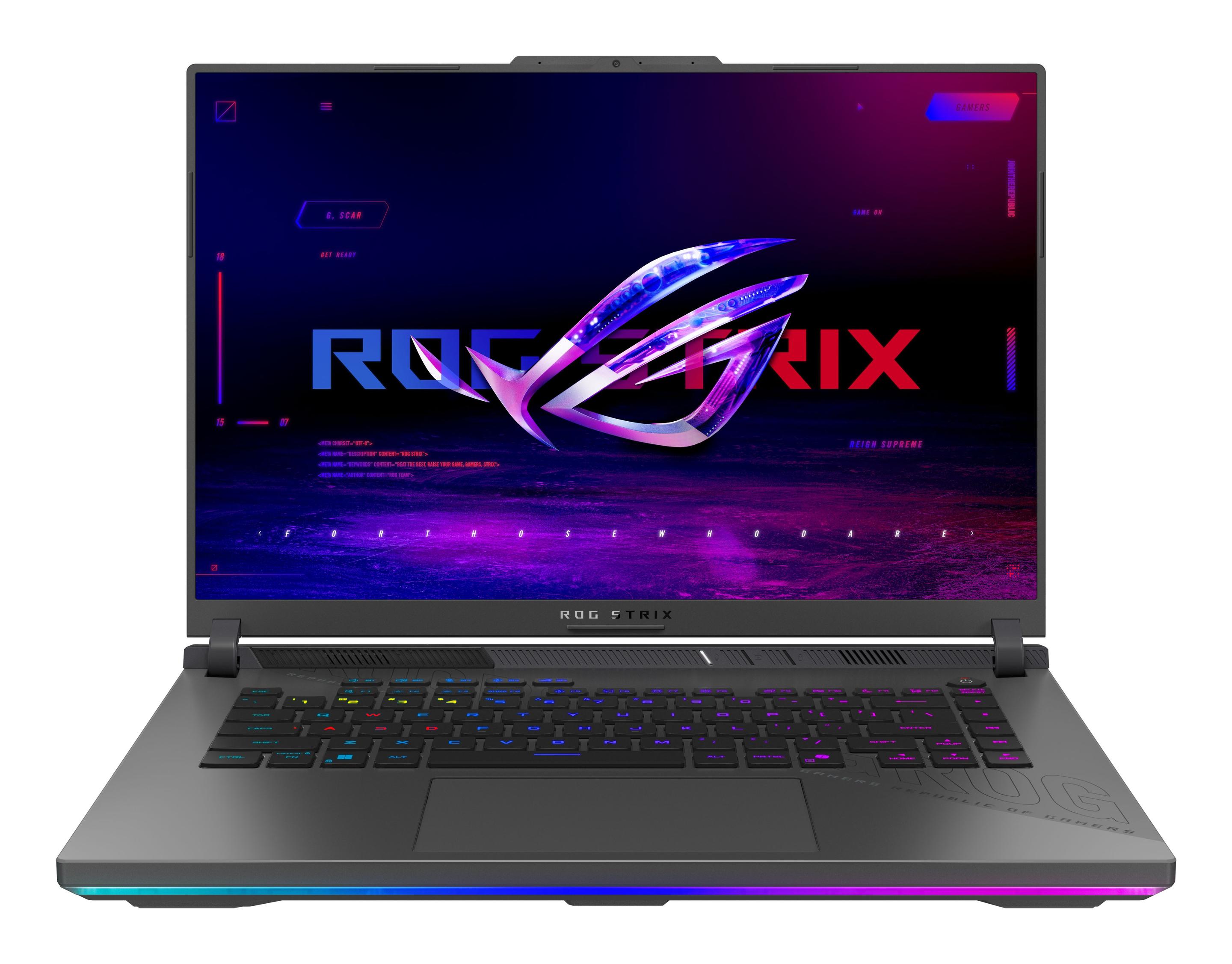 Portátil ASUS ROG Strix G16 G614PP-RV030W (Windows 11 Home - 64 bits - AMD Ryzen 9 - Cinzento)