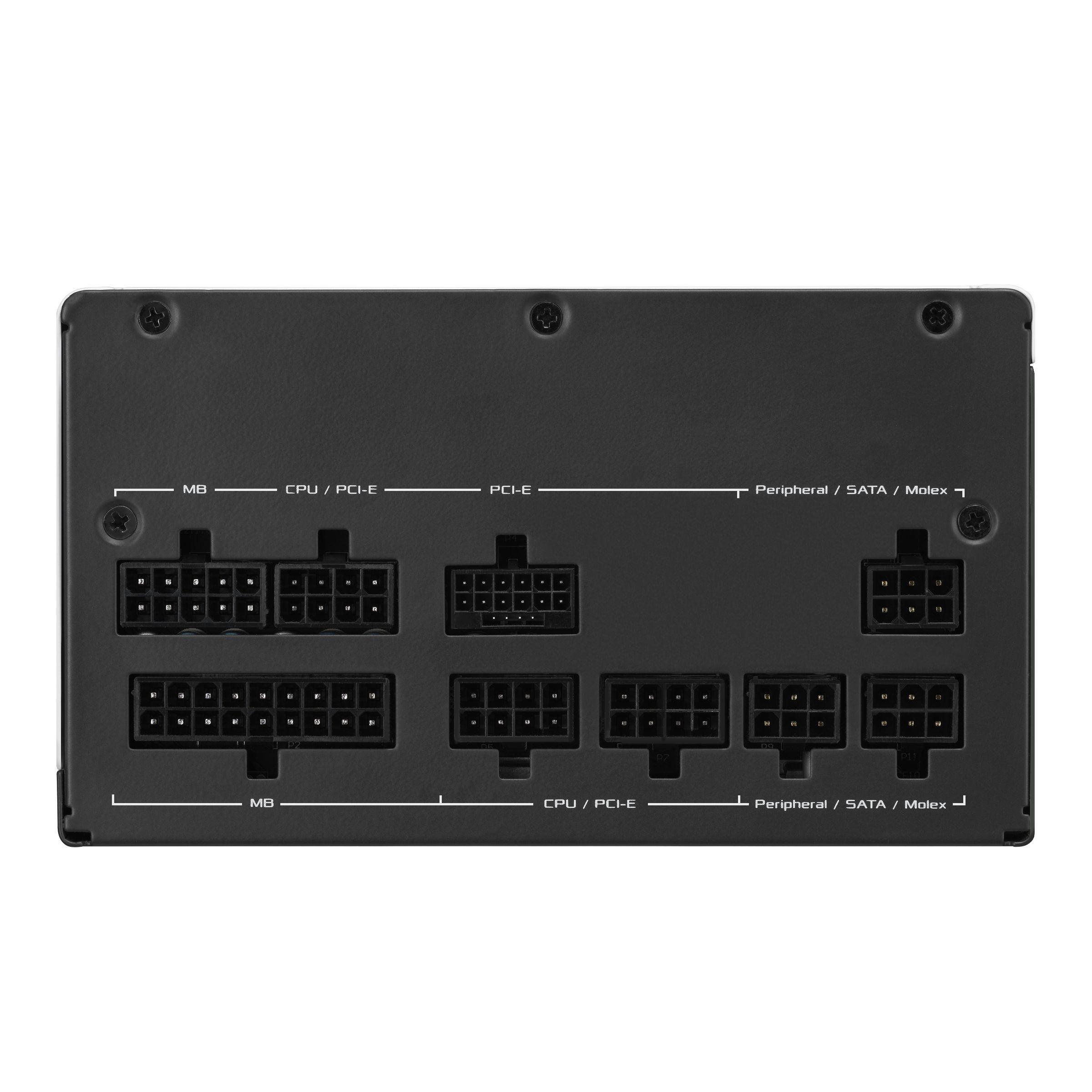 Fonte de Alimentação ASUS Prime AP-750G (ATX - 750 W - 80 PLUS Gold - Preto/Branco), miniatura 10