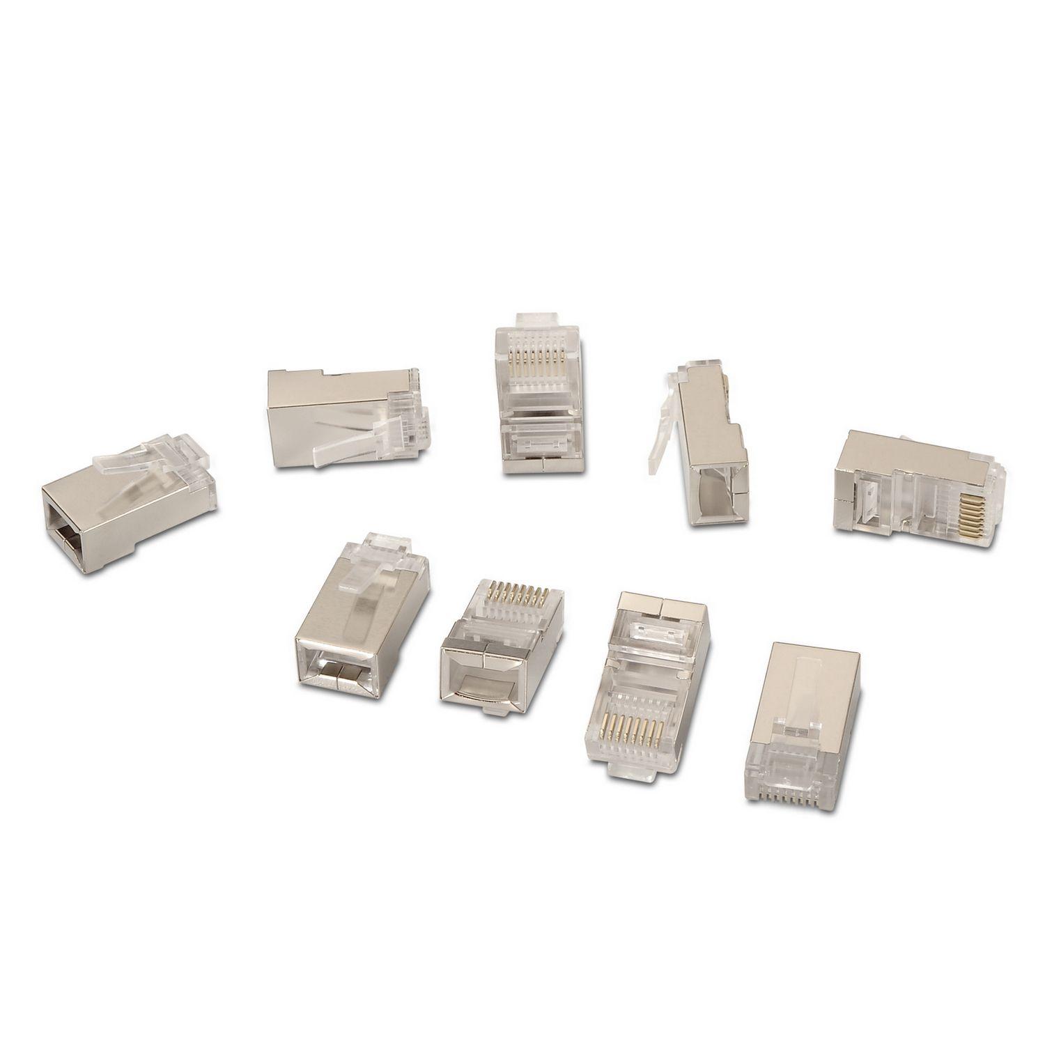 Conector RJ45 AISENS A139-0298 (RJ-45 - Aço Inoxidável e Transparente) — miniatura 2