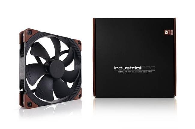 Ventoinha NOCTUA NF-A14 industrialPPC-3000 PWM (Poliamida - 6,6 W - Castanho) — miniatura 4