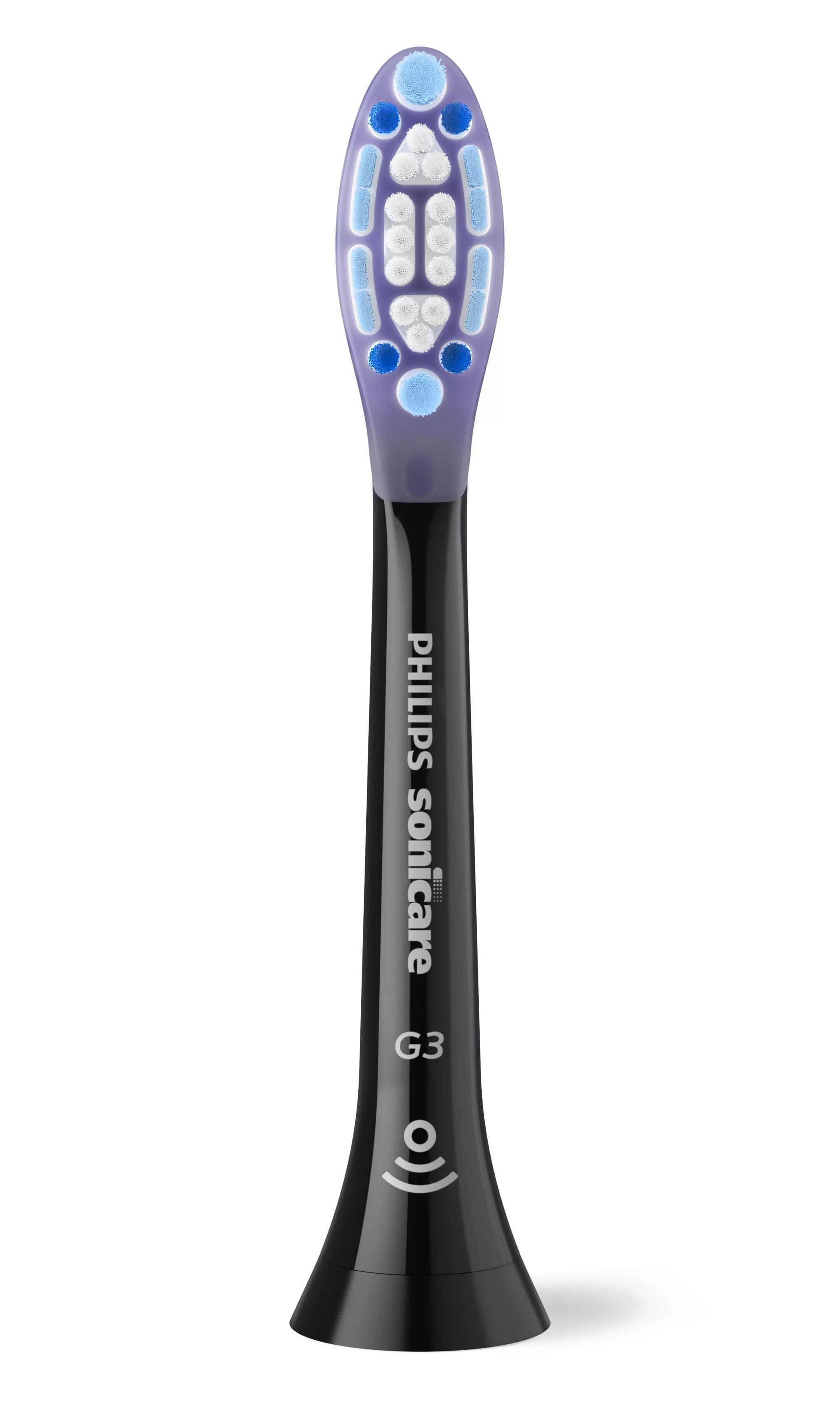 Cabeças de Escova Elétrica PHILIPS Sonicare G3 Premium Gum Care HX9054/88 (Preto) — miniatura 2