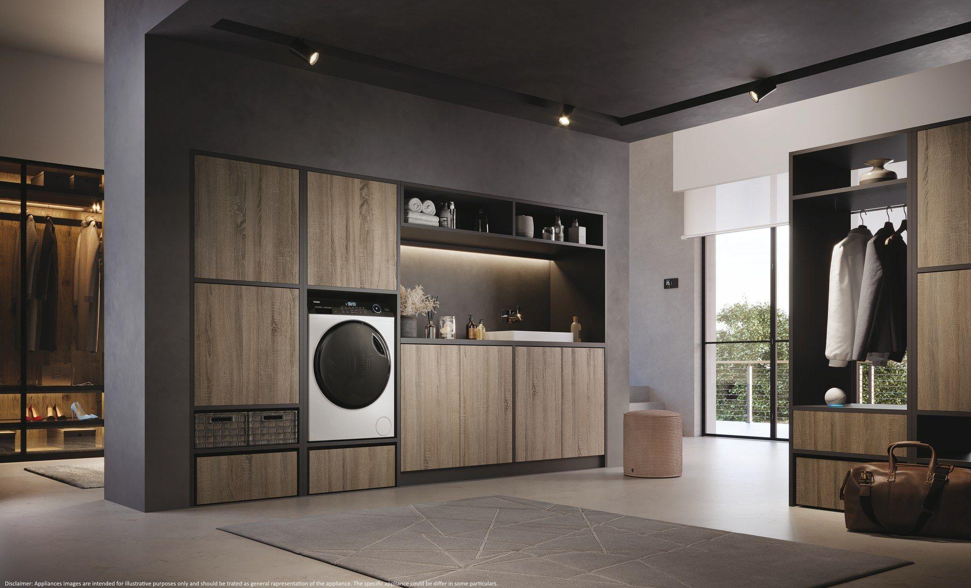 Máquina de Lavar Roupa Independente HAIER HW100B14959NEUIB (1400 RPM - B - A - Branco) — miniatura 8
