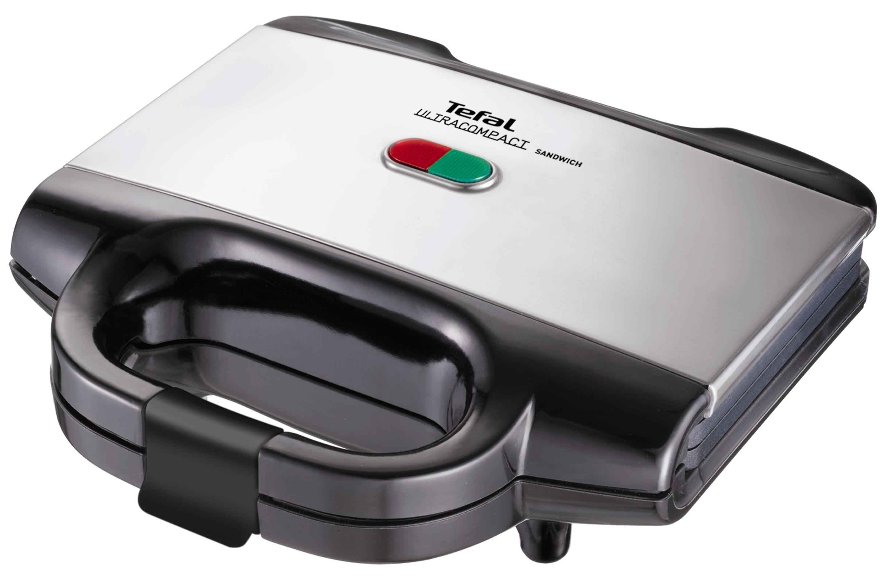 Sanduicheira TEFAL SM1552 (Altura 1,2 cm - Preto/Inox)