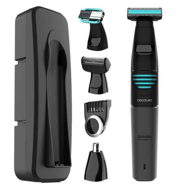 Máquina de Barbear Multifuncional CECOTEC Bamba PrecisionCare Extreme 5 em 1 (Aço inoxidável - Preto)