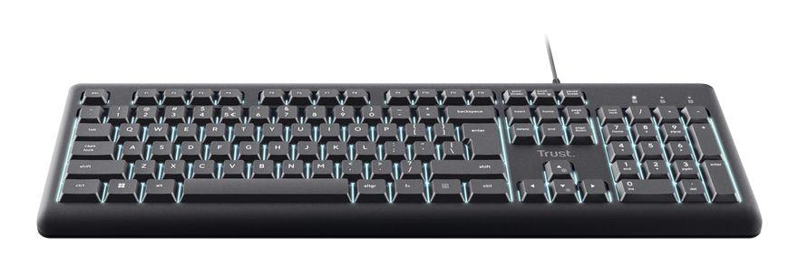 Teclado TRUST Primo 25821 (Espanhol - Tamanho completo - USB - Preto) — miniatura 2