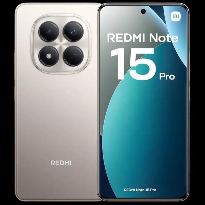 Smartphone XIAOMI Redmi Note 15 Pro 4G (8GB/256GB - 6,77" - Titânio)