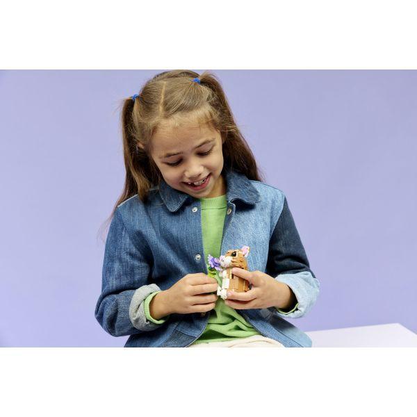 LEGO 31376 Creator Hámster Adorável Com Flor (7+ anos - 166 peças) — miniatura 6
