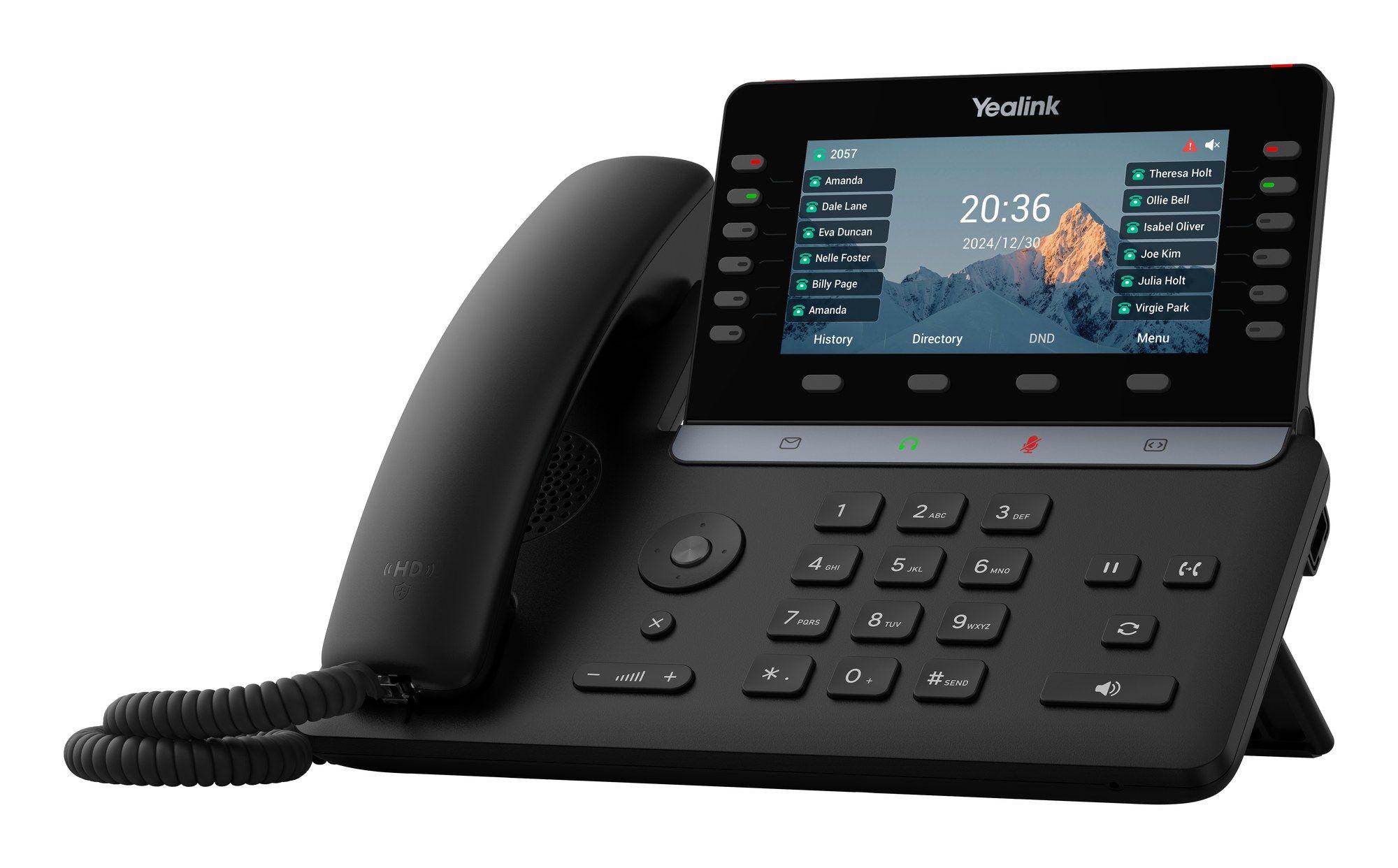 Telefone IP YEALINK SIP-T85W (5,5" - Preto), miniatura 3