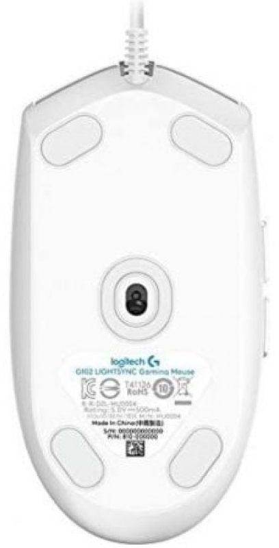 Rato LOGITECH G102 LIGHTSYNC (Mão direita - 8000 DPI - Ótico - Branco) — miniatura 4