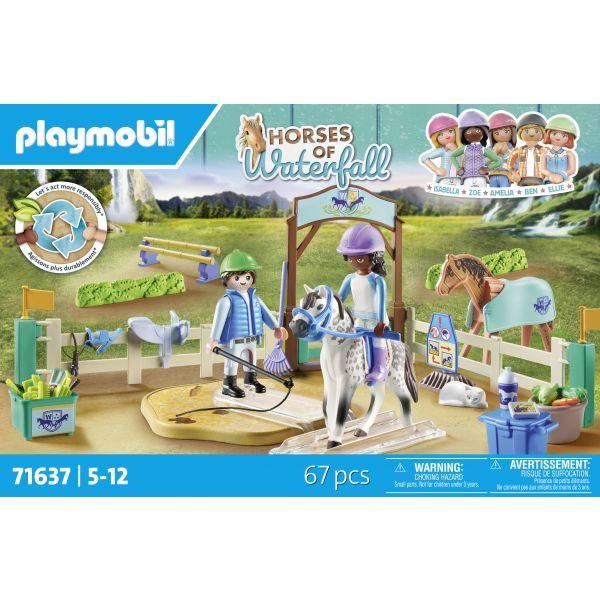 Conjunto de Construção PLAYMOBIL 71637 Escola Moderna de Equitação (5 anos - Multicor), miniatura 2