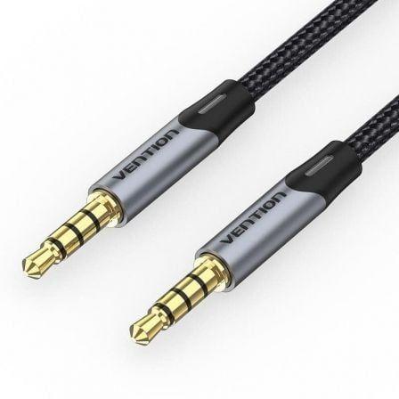 Cabo de Áudio VENTION BAQHG (1,5 m - 3.5mm TRRS - Cinzento)