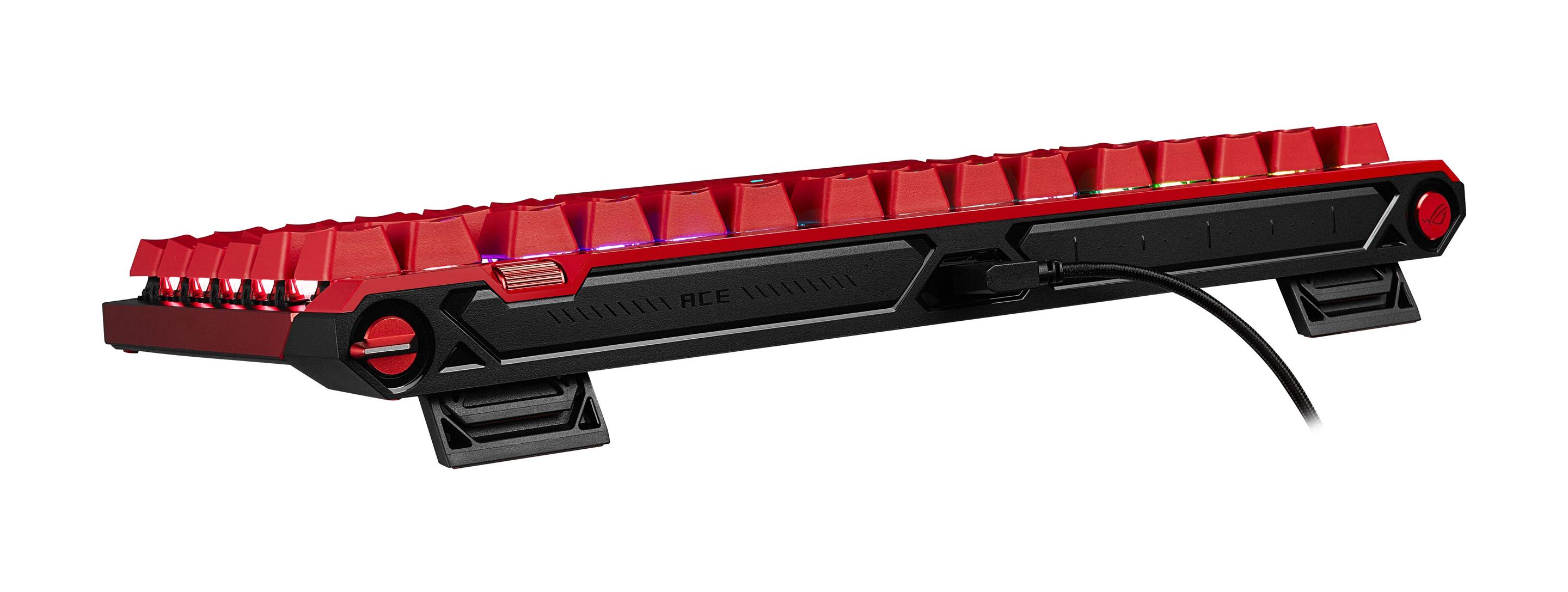 Teclado ASUS ROG Falchion Ace 75 HE (Switch magnético-mecânico - 75% - USB - Vermelho) — miniatura 6