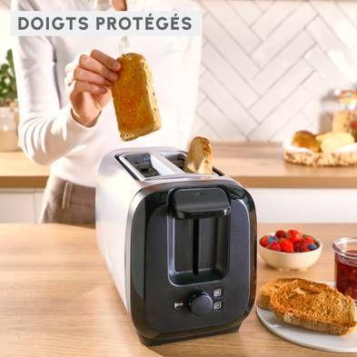 Torradeira MOULINEX LT5S0DE0 Subito 5 (1200 W - Aço inoxidável - Altura 19,3 cm - Preto e Inox) — miniatura 5