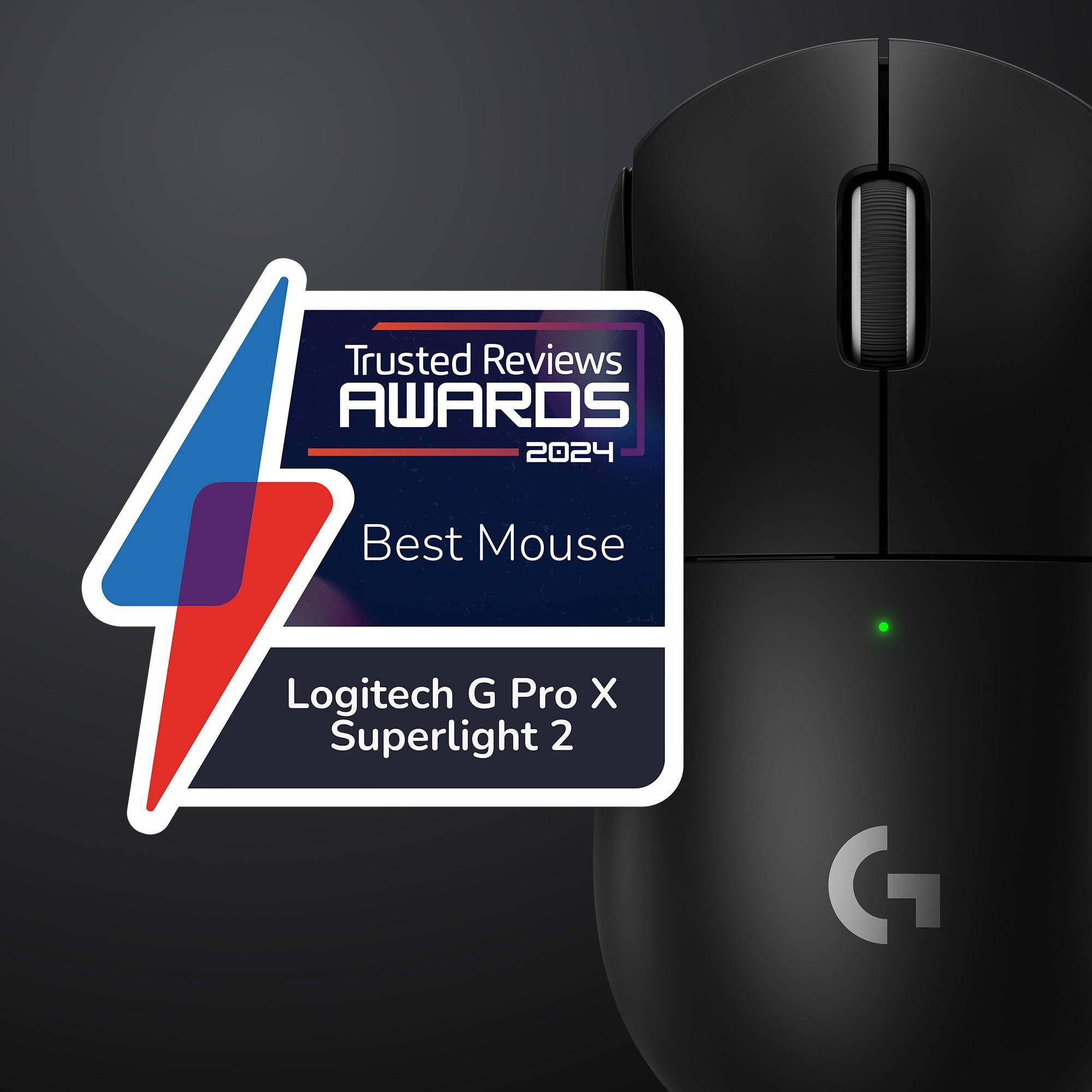 Rato LOGITECH PRO X SUPERLIGHT 2 (Mão direita - 32000 DPI - Ótico - Preto) — miniatura 3