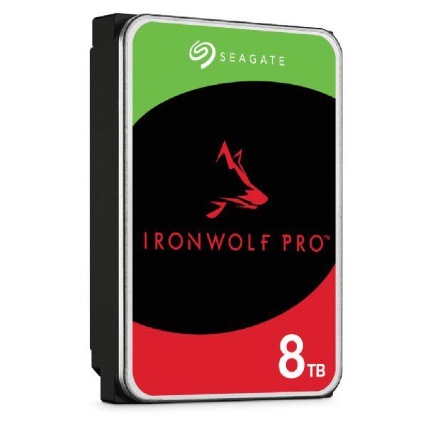 Disco Rígido SEAGATE IronWolf Pro ST8000NT001 (8 TB - 3.5 " - Serial ATA III - Prateado) — miniatura 3