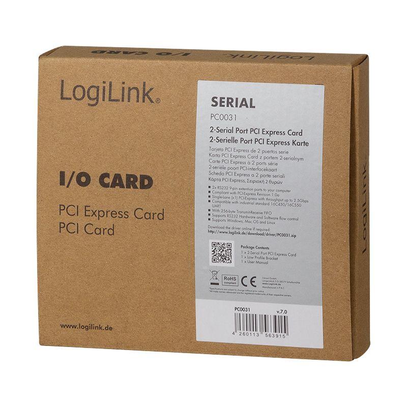 Placa de Expansão PCIe LOGILINK PC0031 (Verde) — miniatura 5
