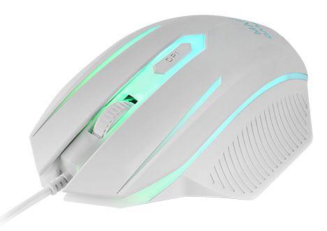 Conjunto Gaming MARS GAMING MCP124PROWES (Espanhol - Interruptor de membrana - Tamanho completo - Branco) — miniatura 4