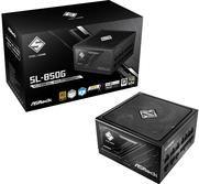 Fonte de Alimentação ASROCK SL-850G Steel Legend (ATX - 850 W - 80 PLUS Gold - Preto)
