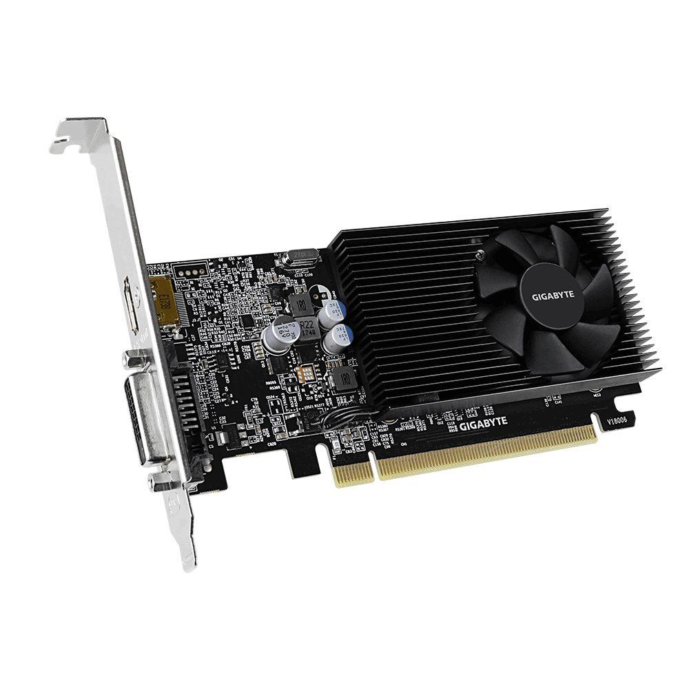 Placa Gráfica GIGABYTE GeForce GT 1030 Low Profile D4 2G (GeForce GT 1030 - 2100 MHz - 2 GB - Preto), miniatura 2
