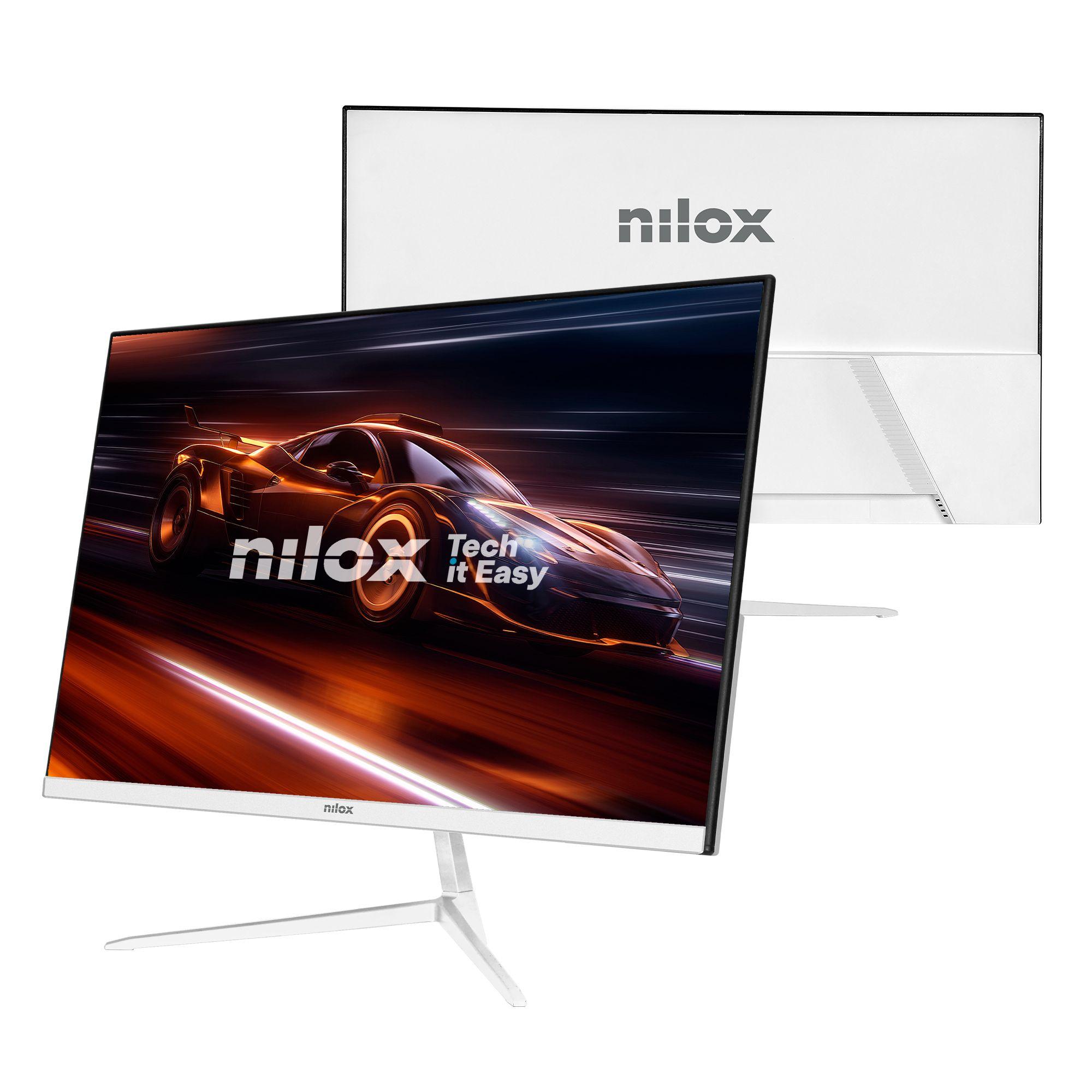 Monitor NILOX NXM24FHD2001 (23,8" - IPS - 200 Hz - Branco) — miniatura 3